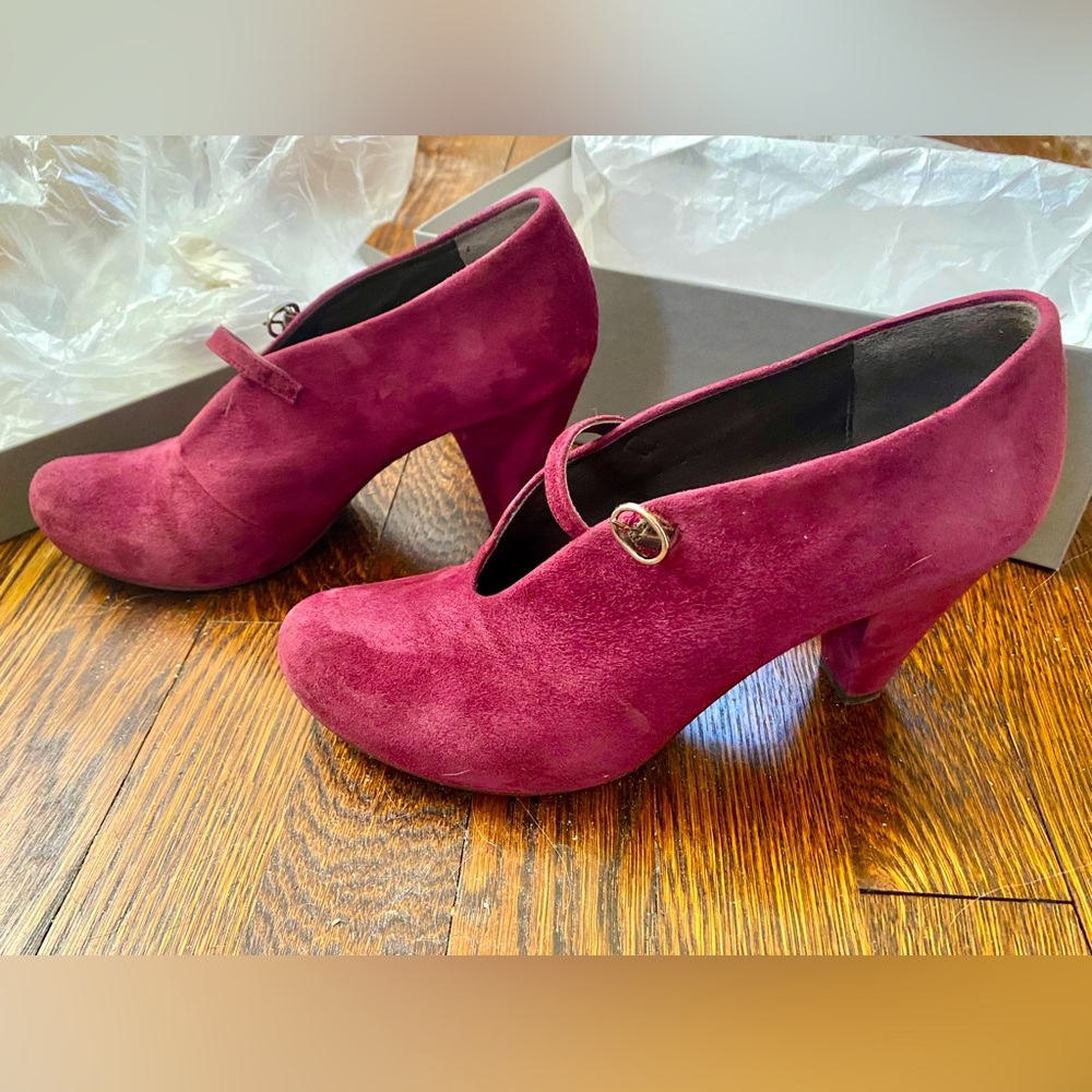 Coclico Orlanda Suede Mary Jane Pumps